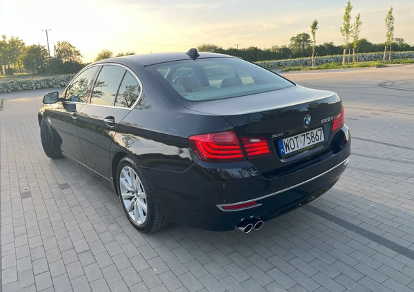 BMW Seria 5 cena 72570 przebieg: 248000, rok produkcji 2015 z Pruszków małe 172